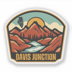Davis Junction, Illinois  Aufkleber
