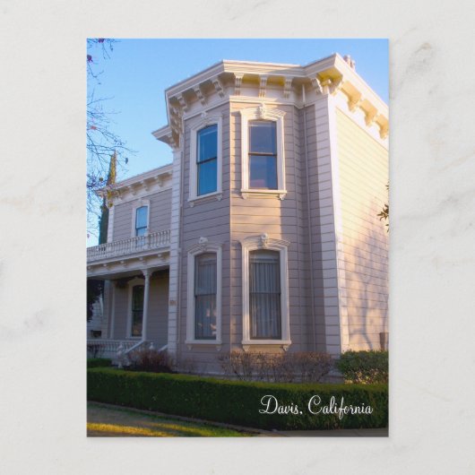 Davis, Kalifornien Postkarte (Vorderseite)