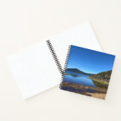 Davis Lake mit Lava Rocks, OR Notizblock (Innenseite)