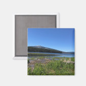 Davis Lake, OR Magnet (Vorderseite/Rückseite)