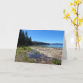 Davis Lake, Oregon Karte (Gelbe Blume)