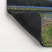 Davis Lake, Oregon Mousepad (Ecke)