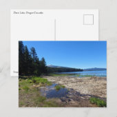 Davis Lake, Oregon Postkarte (Vorne/Hinten)