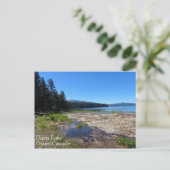 Davis Lake, Oregon Postkarte (Stehend Vorderseite)