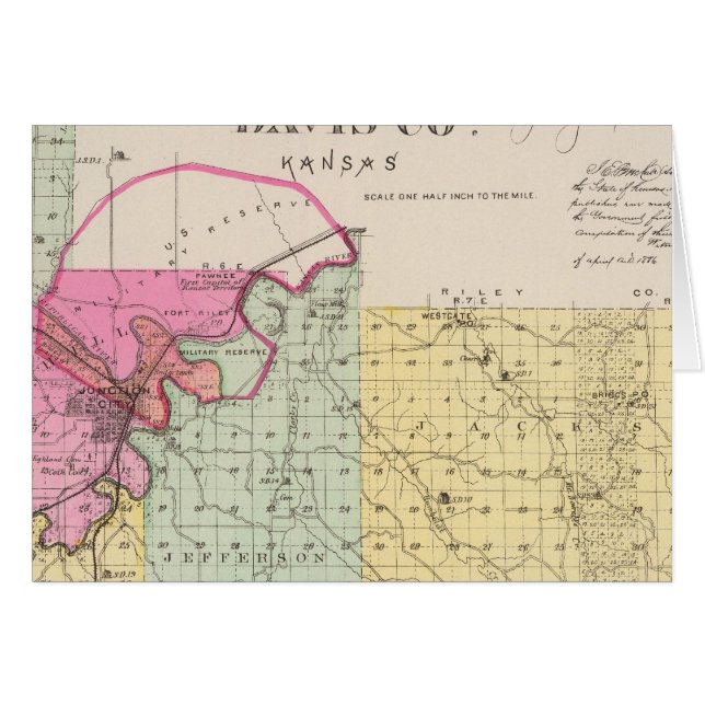 Davis Landkreis, Kansas (Vorderseite (Horizontal))