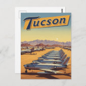 Davis-Monthan Air Force Base Tuscon Arizona Postkarte (Vorne/Hinten)