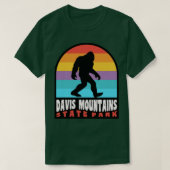 Davis Mountains Staat Park Texas T-Shirt (Design vorne)