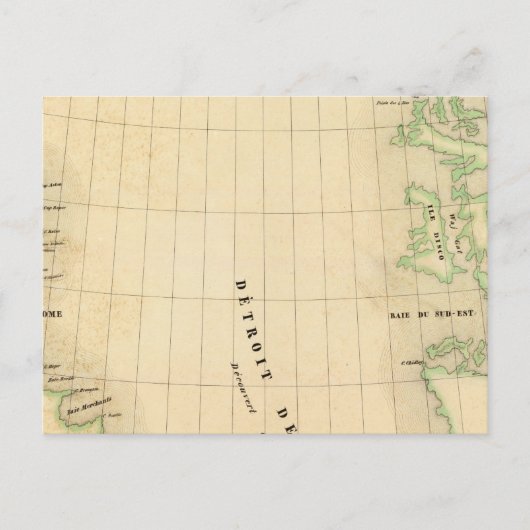 Davis Straight Region Postkarte (Vorderseite)