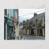 Davis Street, Athenry, Irland Postkarte (Vorderseite)