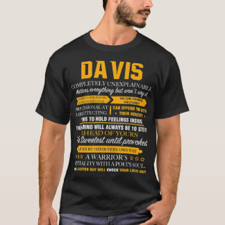 DAVIS unerklärliche Namensväter am Tag T-Shirt