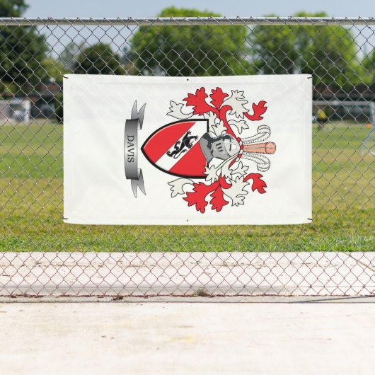 Davis-Wappen Banner (Insitu)