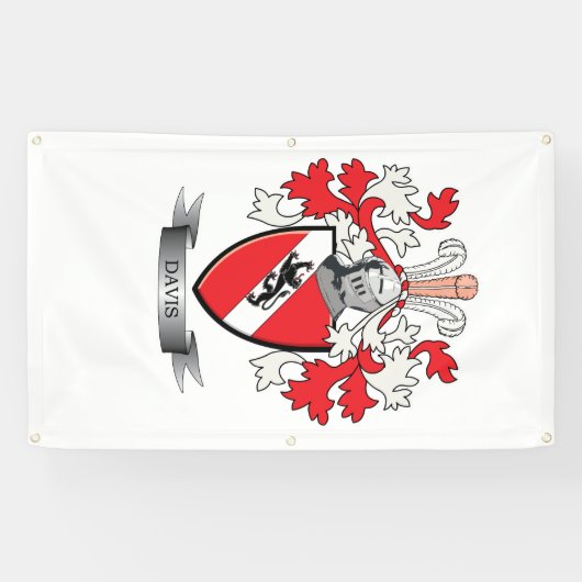Davis-Wappen Banner (Horizontal)