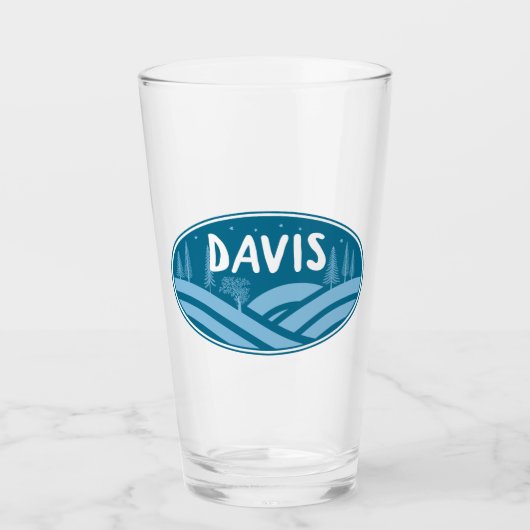 Davis West Virginia Outdoors Glas (Vorderseite)