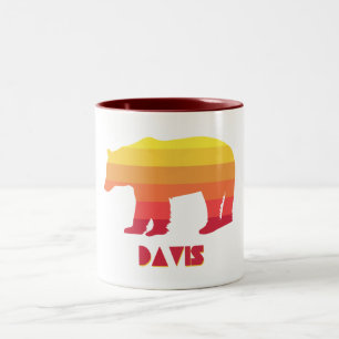 Davis West Virginia Rainbow Bear Zweifarbige Tasse