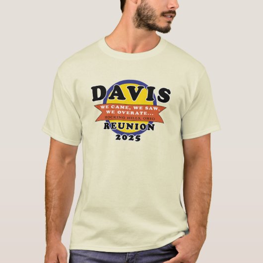 Davis Wiedersehen T-Shirt (Vorderseite)