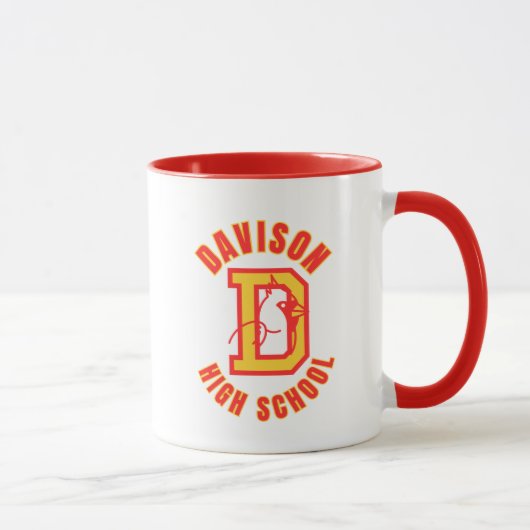 Davison High School Michigan Coffee Mug Tasse (Rechts)