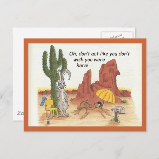 Davon Act Like Postkarte (Vorne/Hinten)