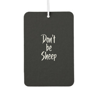 Davon be sheep Humor Quotes About Sheep Gift Autolufterfrischer