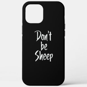 Davon be sheep Humor Quotes About Sheep Gift Case-Mate iPhone Hülle