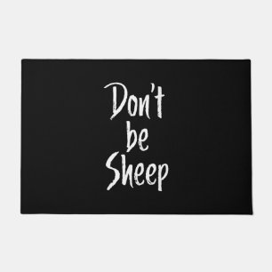 Davon be sheep Humor Quotes About Sheep Gift Fußmatte
