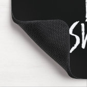 Davon be sheep Humor Quotes About Sheep Gift Mousepad (Ecke)