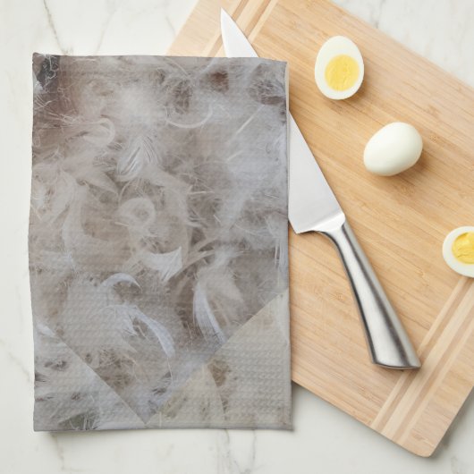 Davon Feathers Fotografie Funny Geschirrtuch (Viertel Falte)