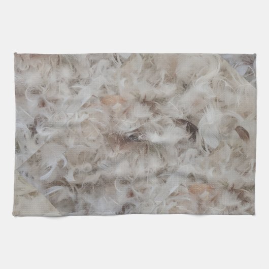 Davon Feathers Fotografie Funny Geschirrtuch (Horizontal)