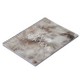 Davon Feathers Fotografie Funny Notizblock (Linke Seite)