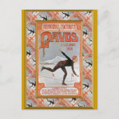 Davos 1906 feiertagspostkarte (Vorderseite)