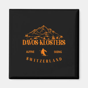 Davos Klosters Ski Resort Schweizer Alpen Skigebie Magnet