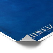 Davos, Parsen, Schweiz, Skiplakat Poster (Ecke)