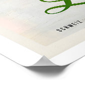 Davos Parsenn Switzerland Vintage Ski Poster (Ecke)