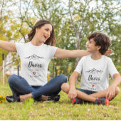 Davos, Schweiz. Individuelles Bergerlebnis T-Shirt