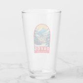 Davos Schweiz Reisen Glas (Rückseite)