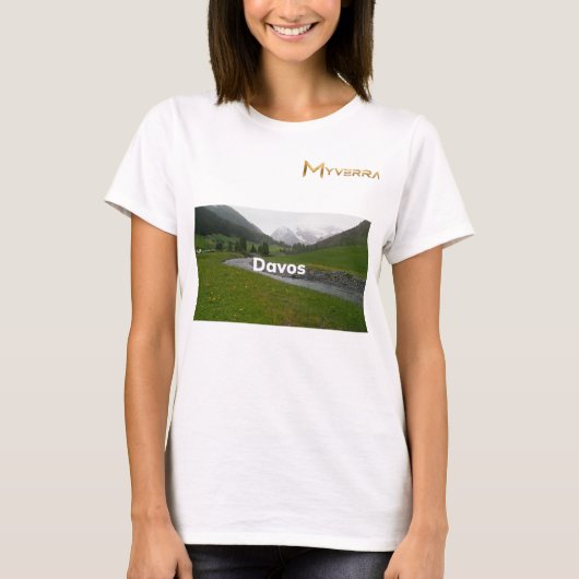 Davos, Schweiz T-Shirt (Vorderseite)