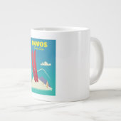 Davos Schweizer Alpen Jumbo-Tasse (Vorderseite Rechts)