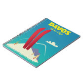 Davos Schweizer Alpen Notizblock (Linke Seite)