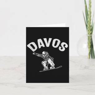 Davos Snowboarden Schweiz Ski Wintersnowboarden Karte