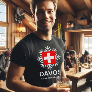 Davos Swiss Apres-Ski Instructor T-Shirt