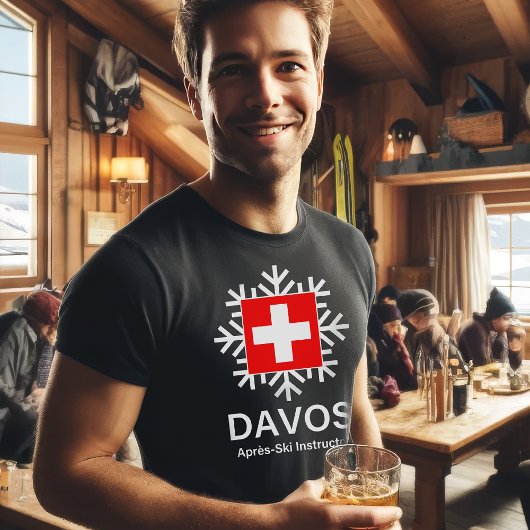 Davos Swiss Apres-Ski Instructor T-Shirt