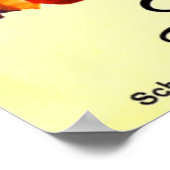 Davos Switzerland Vintage Travel Poster (Ecke)