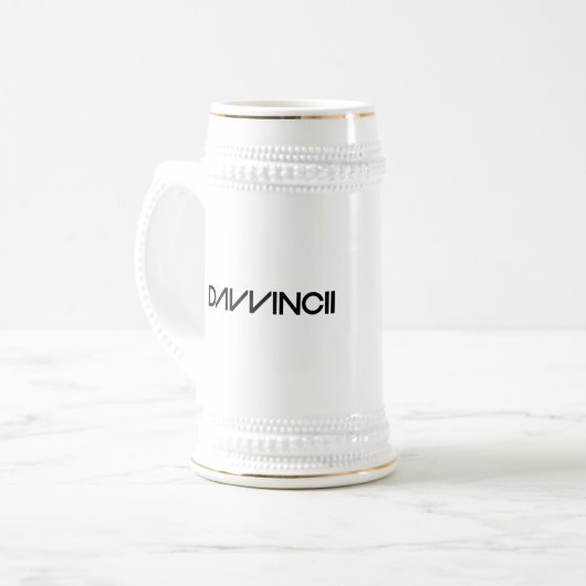 Davvincii Bierglas (Vorderseite Links)