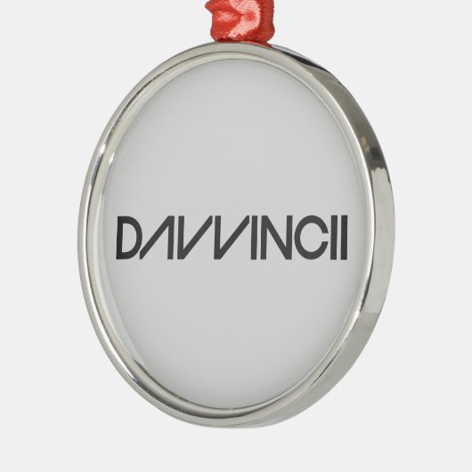 Davvincii Ornament Aus Metall (Links)