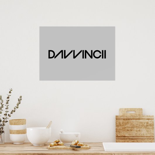 Davvincii Poster (Küche)