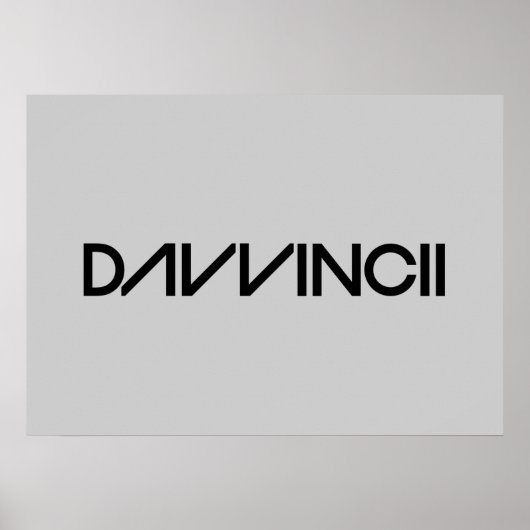 Davvincii Poster (Vorne)