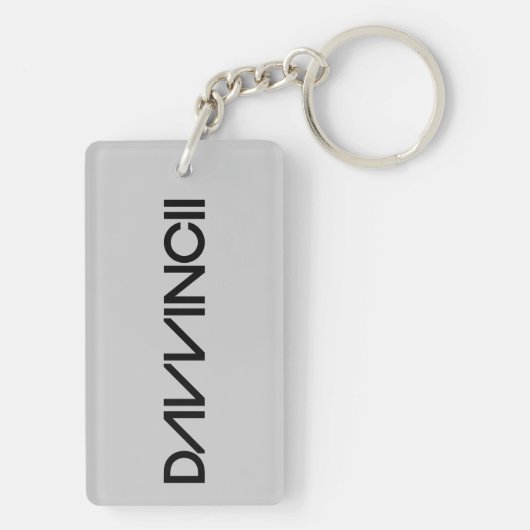 Davvincii Schlüsselanhänger (Rückseite)