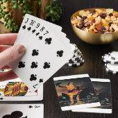 Davy Crocket "Go Ahead"-Weisheitszettel Spielkarten (In Situ)