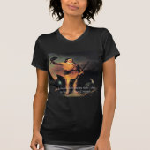 Davy Crocket "Go Ahead"-Weisheitszettel T-Shirt (Vorderseite)