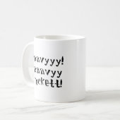 Davy Crockett Kaffeetasse (Vorderseite Links)