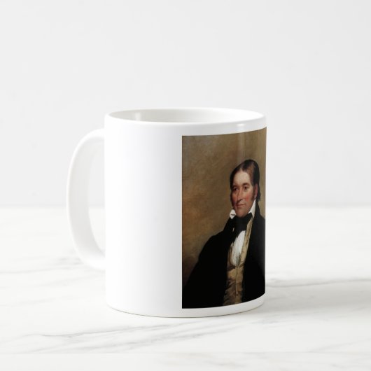 Davy Crockett Kaffeetasse (Vorderseite Links)